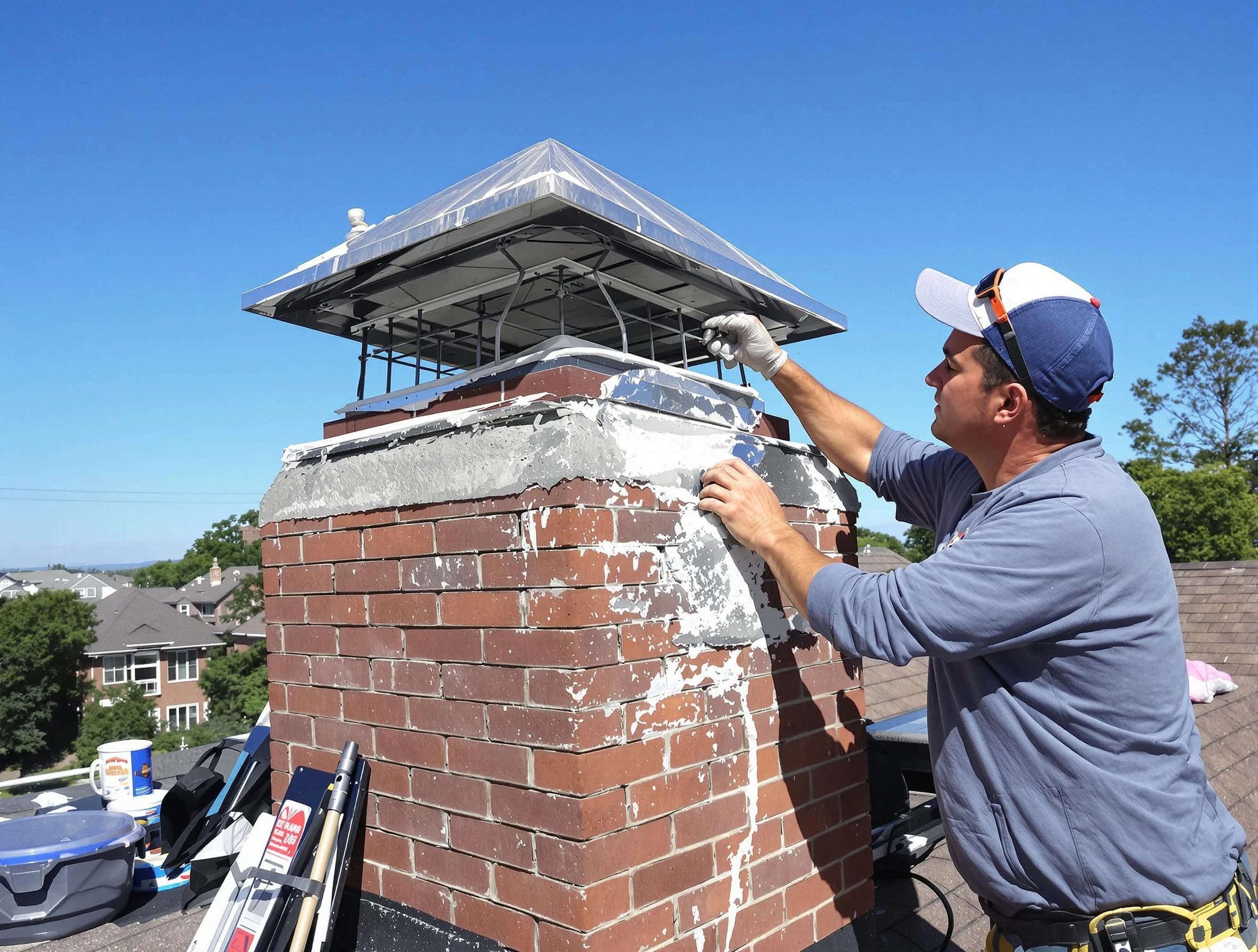 Chimney Crown Services service in Snellville, GA